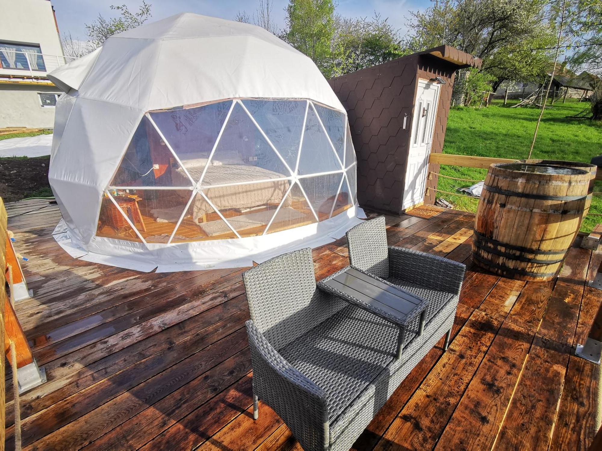 Hotel Glamping Zazen Drumu Carului Exterior foto